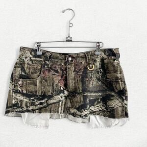 Vintage Mossy Oak Camo Mini Skirt
